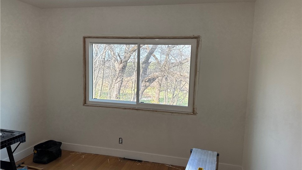 Patio Doors Project in Cumming, IA by Midwest Construction