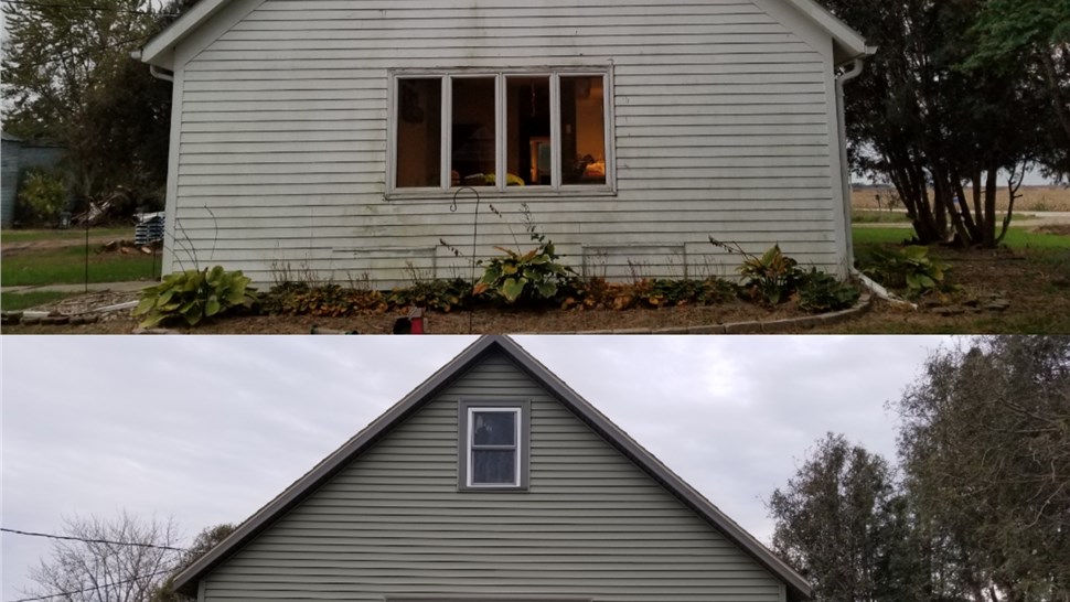 Siding Project in Kensett, IA by Midwest Construction