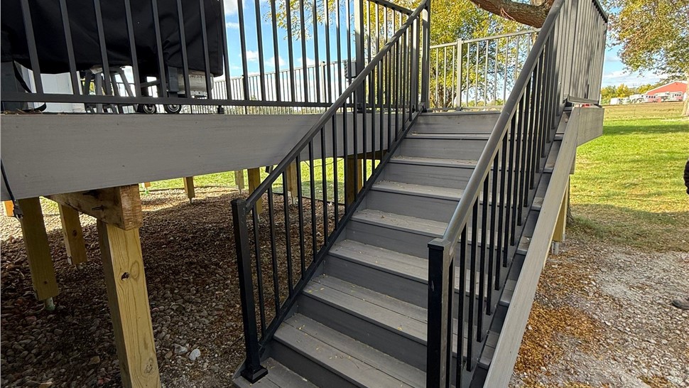 Decks Project in Bondurant, IA by Midwest Construction