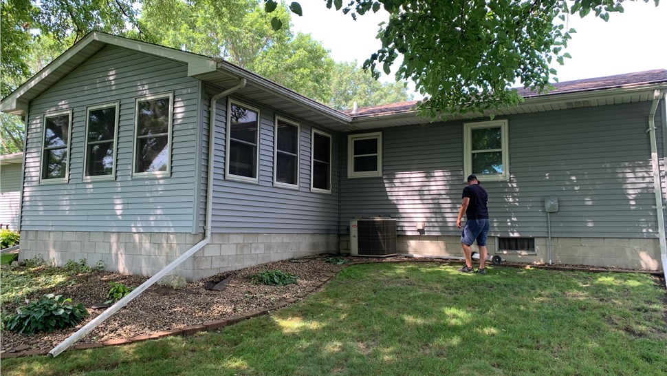 Siding Project in Manly, IA by Midwest Construction
