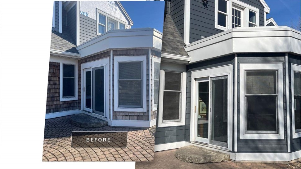 Siding Project in Mason City, IA by Midwest Construction