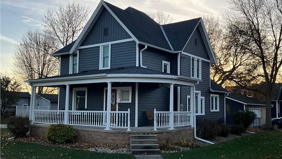Siding Project in St Ansgar, IA by Midwest Construction