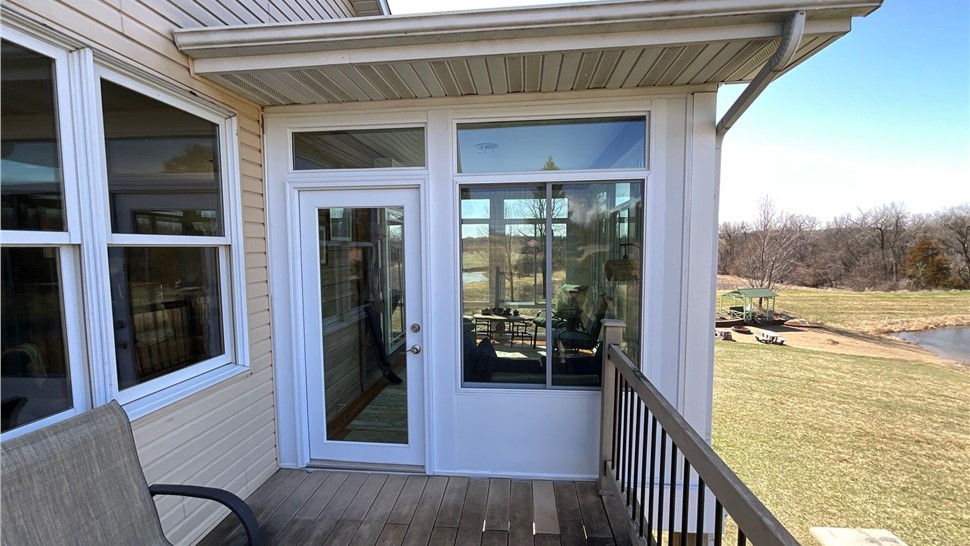 Sunrooms Project in Redfield, IA by Midwest Construction