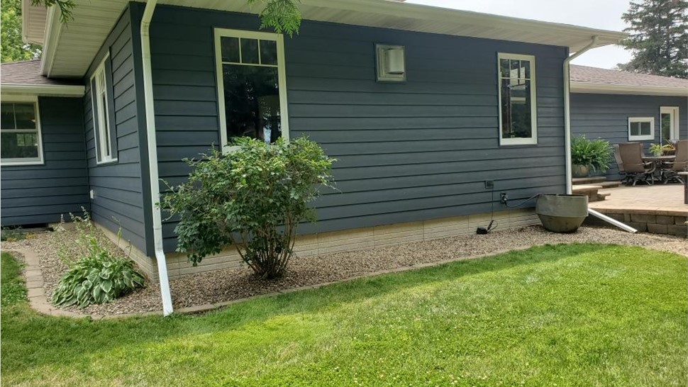 Siding Project in Orchard, IA by Midwest Construction