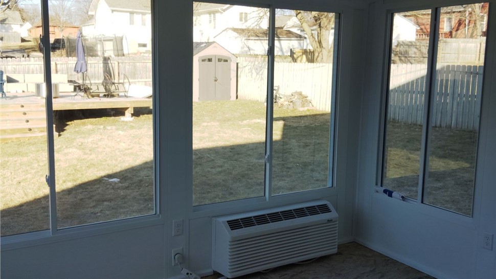 Sunrooms Project in Knoxville, IA by Midwest Construction
