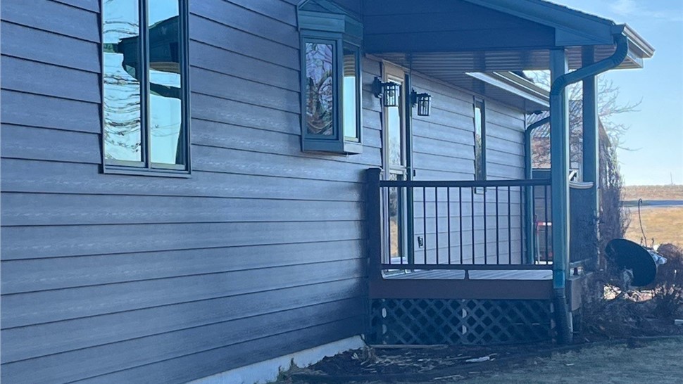 Siding Project in Lacona, IA by Midwest Construction