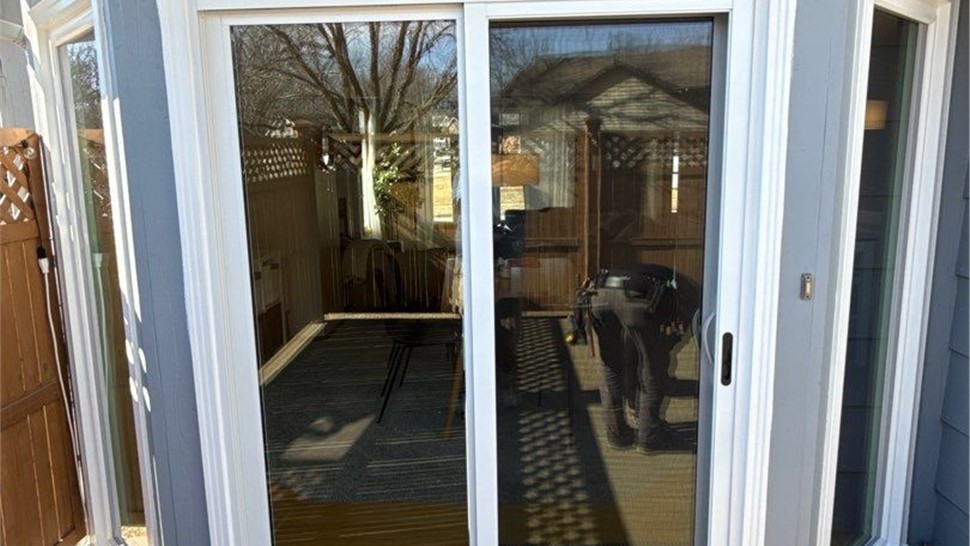 Patio Doors, Windows Project in Urbandale, IA by Midwest Construction