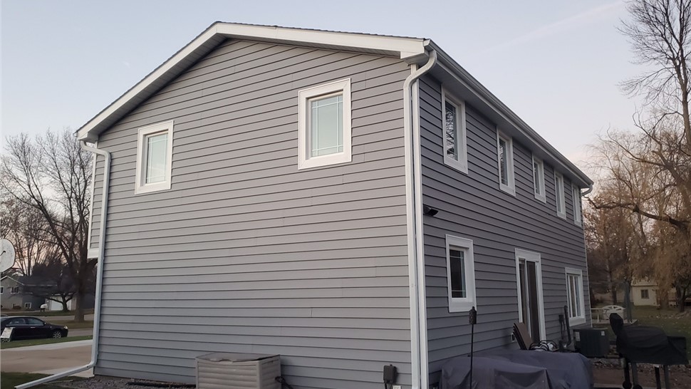 Siding Project in Mason City, IA by Midwest Construction