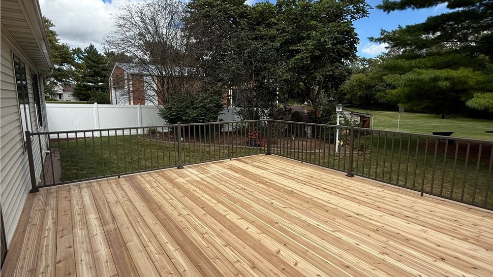 Decks Project in Roland, IA by Midwest Construction