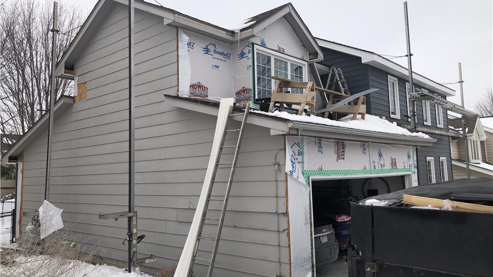 Siding Project in West Des Moines, IA by Midwest Construction