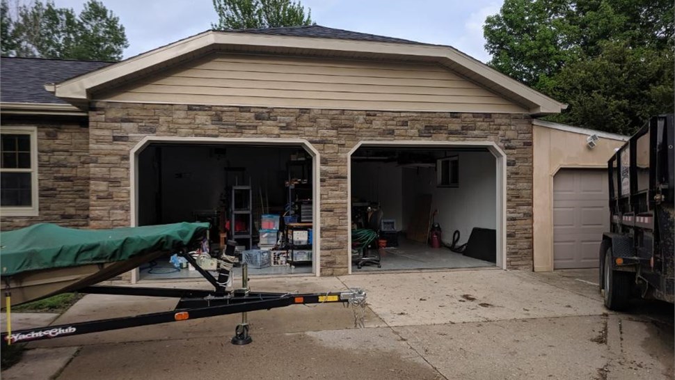 Siding Project in Hudson, IA by Midwest Construction