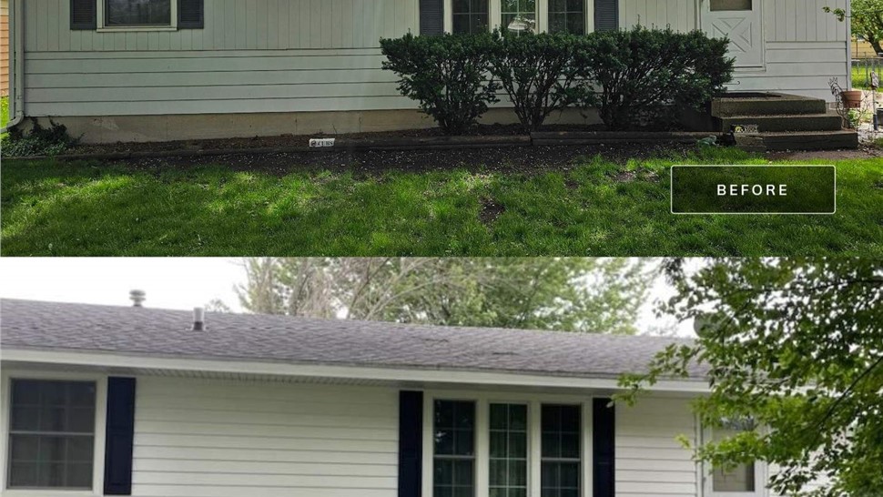 Decks, Seamless Gutters, Siding Project in Bondurant, IA by Midwest Construction