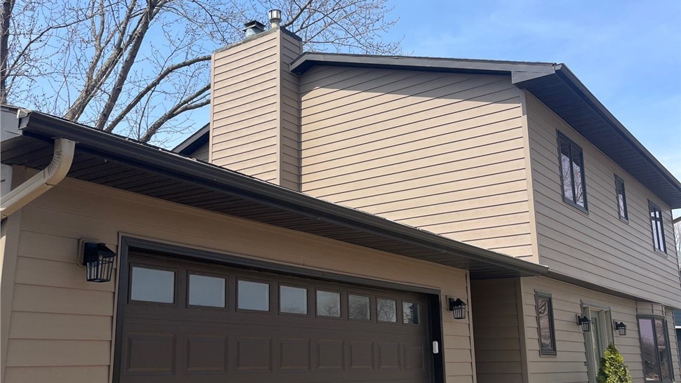 Siding Project in Mason City, IA by Midwest Construction