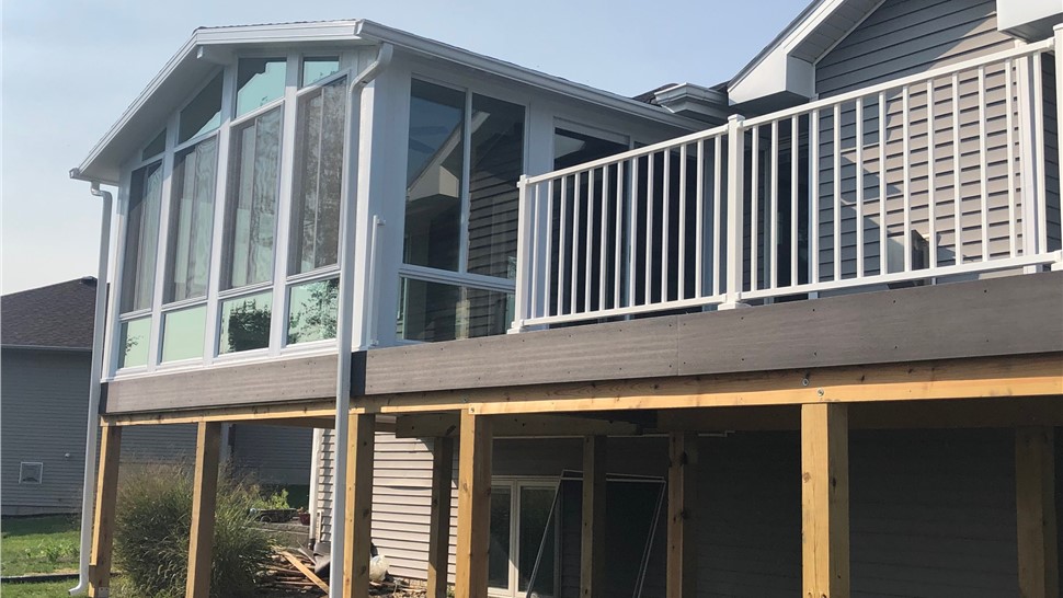 Sunrooms Project in Marshalltown, IA by Midwest Construction