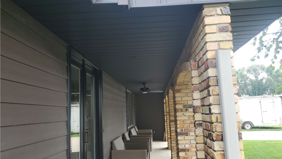 Siding Project in Mason City, IA by Midwest Construction