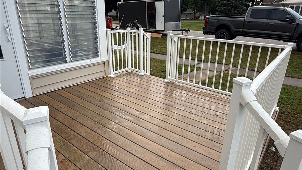 Decks, Siding Project in Manly, IA by Midwest Construction