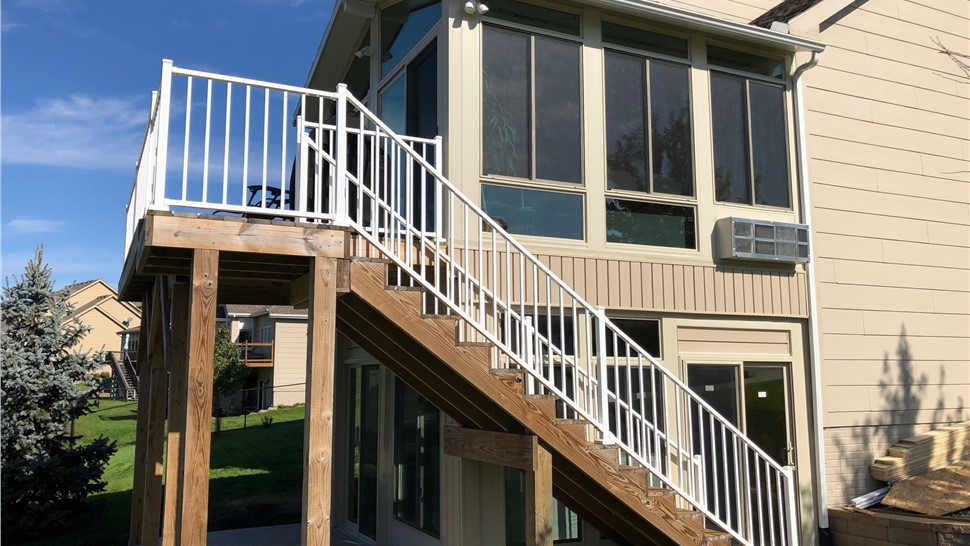 Sunrooms Project in West Des Moines, IA by Midwest Construction