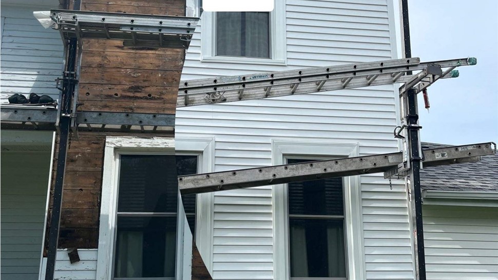 Siding Project in Dayton, IA by Midwest Construction