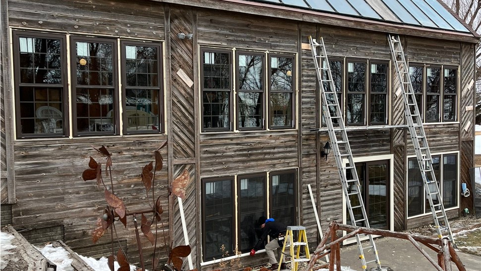 Windows Project in Conrad, IA by Midwest Construction