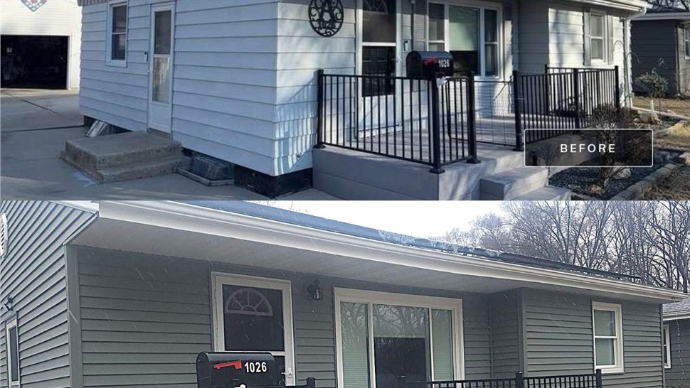 Siding Project in Mason City, IA by Midwest Construction