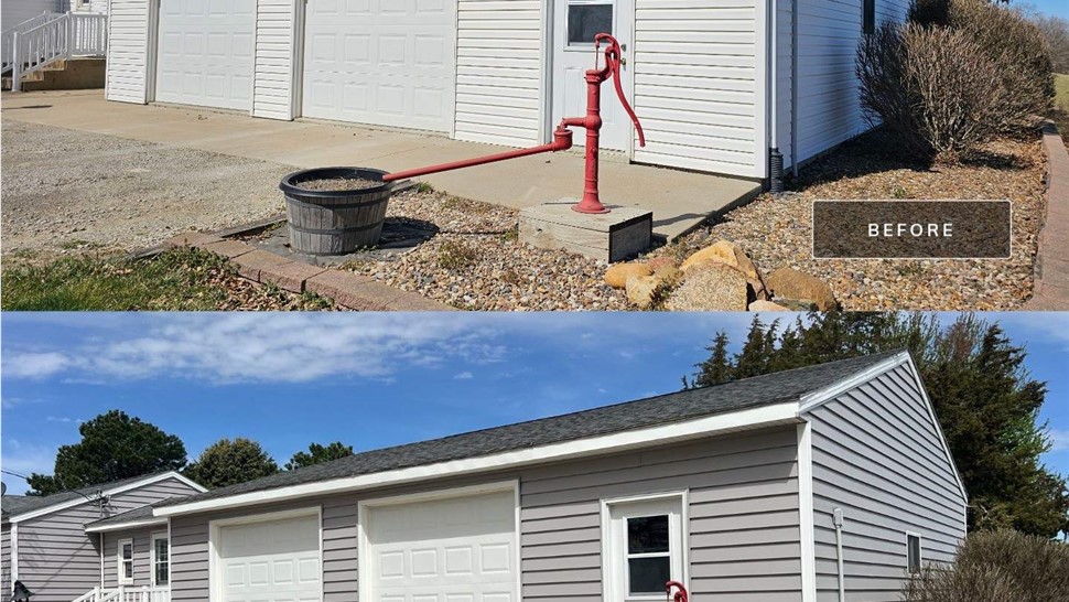 Siding, Windows Project in New Sharon, IA by Midwest Construction