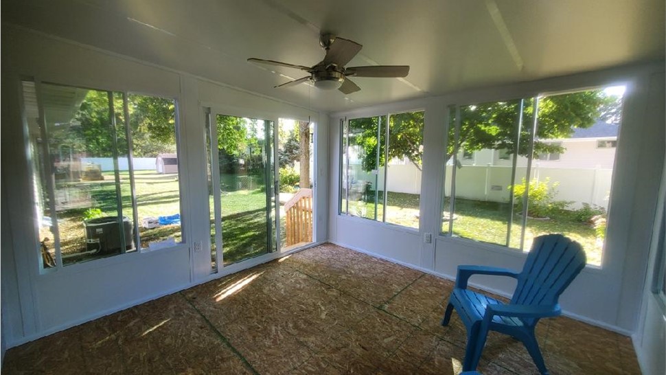 Sunrooms Project in Jefferson, IA by Midwest Construction