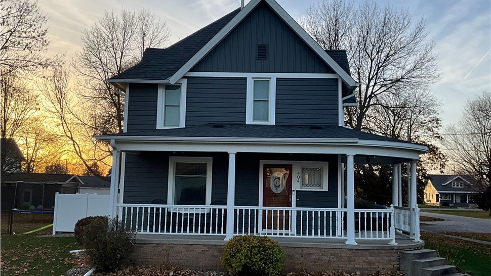 Siding Project in St Ansgar, IA by Midwest Construction