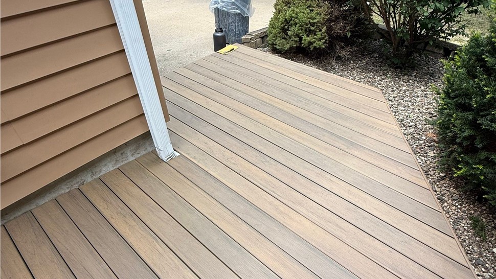 Decks Project in Mason City, IA by Midwest Construction