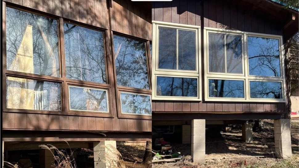 Windows Project in Brooklyn, IA by Midwest Construction