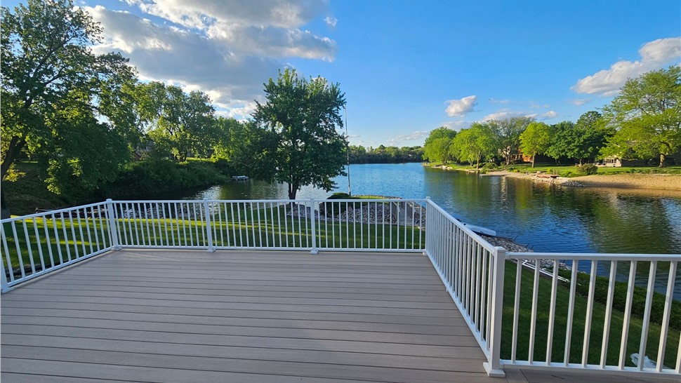 Decks Project in Mason City, IA by Midwest Construction
