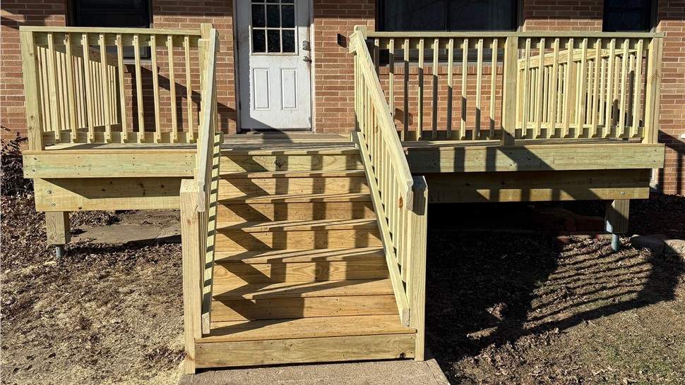 Decks Project in West Des Moines, IA by Midwest Construction