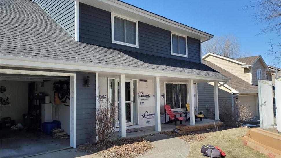 Siding Project in Urbandale, IA by Midwest Construction