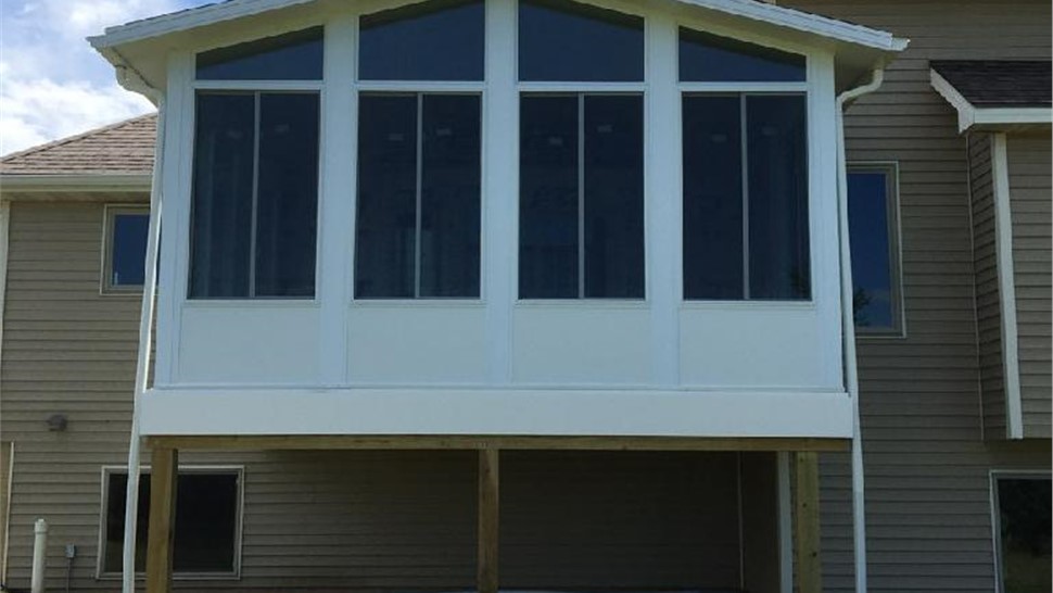 Sunrooms Project in Runnells, IA by Midwest Construction
