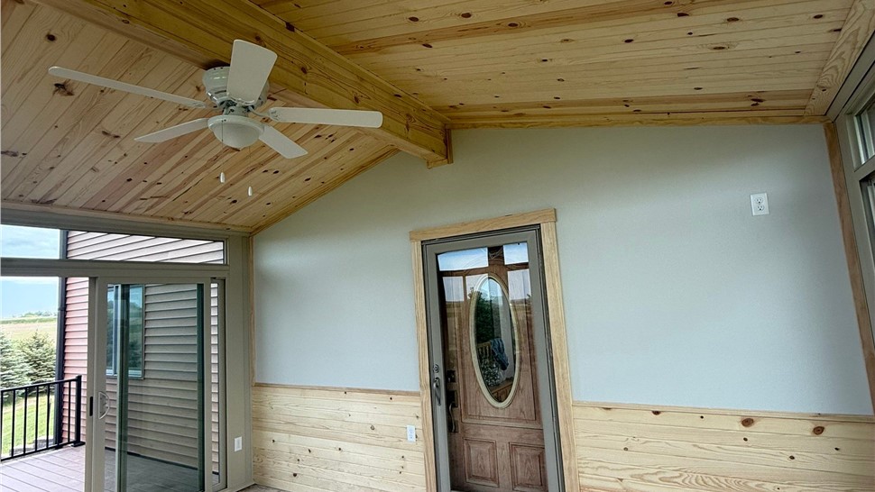 Decks, Sunrooms Project in Harlan, IA by Midwest Construction