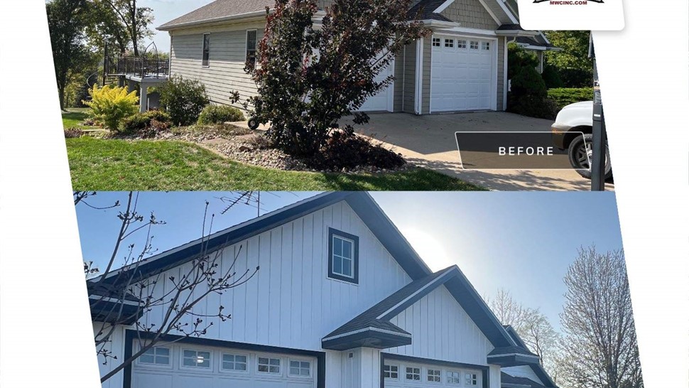 Siding Project in Dyersville, IA by Midwest Construction
