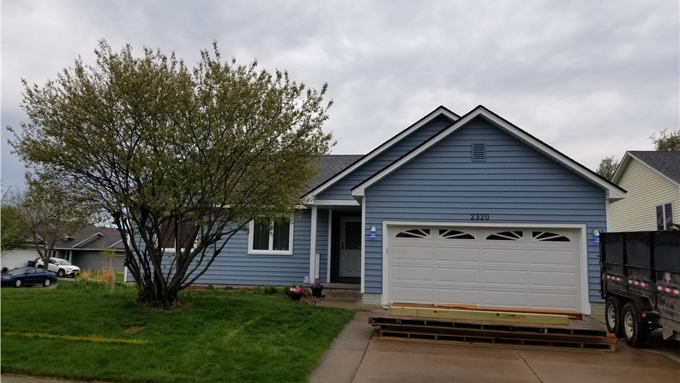 Siding Project in Des Moines, IA by Midwest Construction