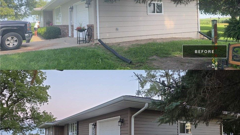 Siding Project in Monroe, IA by Midwest Construction