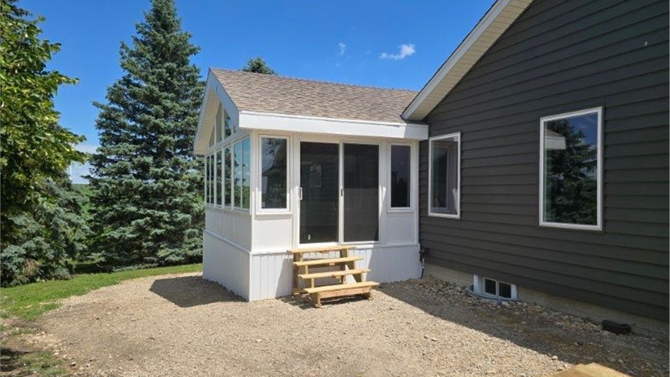 Siding, Sunrooms Project in Britt, Iowa by Midwest Construction