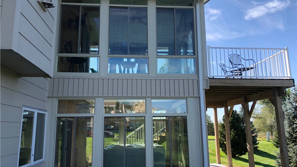 Sunrooms Project in West Des Moines, IA by Midwest Construction