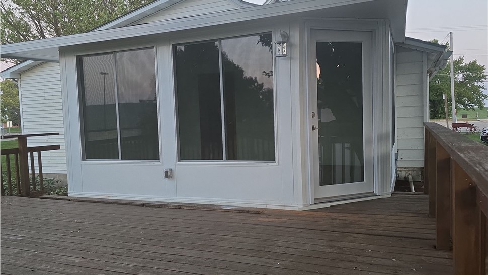 Sunrooms Project in Creston, IA by Midwest Construction