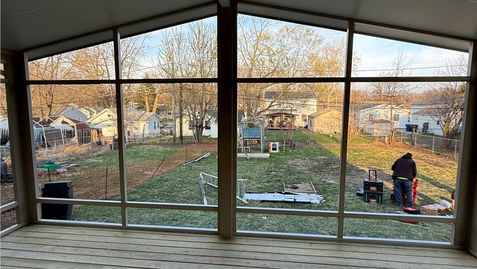 Sunrooms Project in Des Moines, IA by Midwest Construction