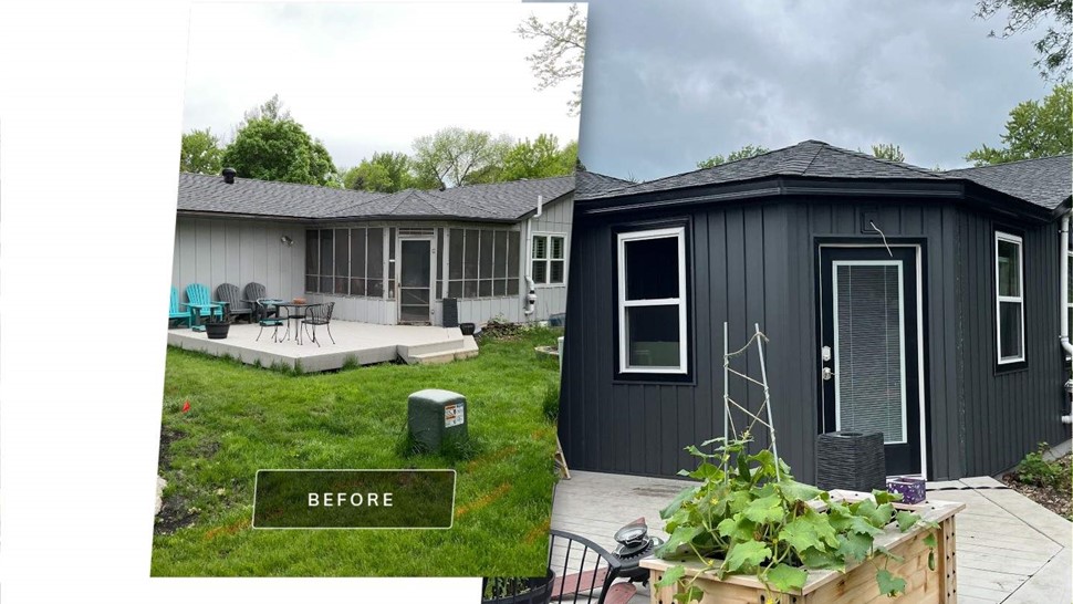 Siding Project in Forest City, IA by Midwest Construction