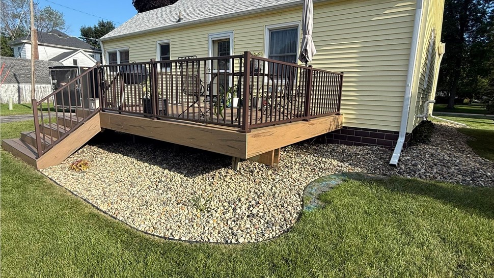 Decks Project in Garner, IA by Midwest Construction