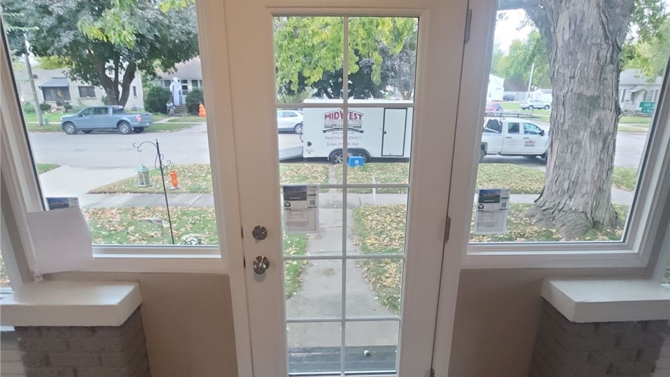 Windows Project in Mason City, IA by Midwest Construction