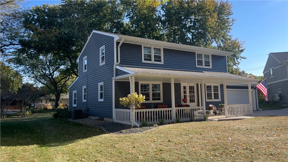 Siding Project in Mason City, IA by Midwest Construction