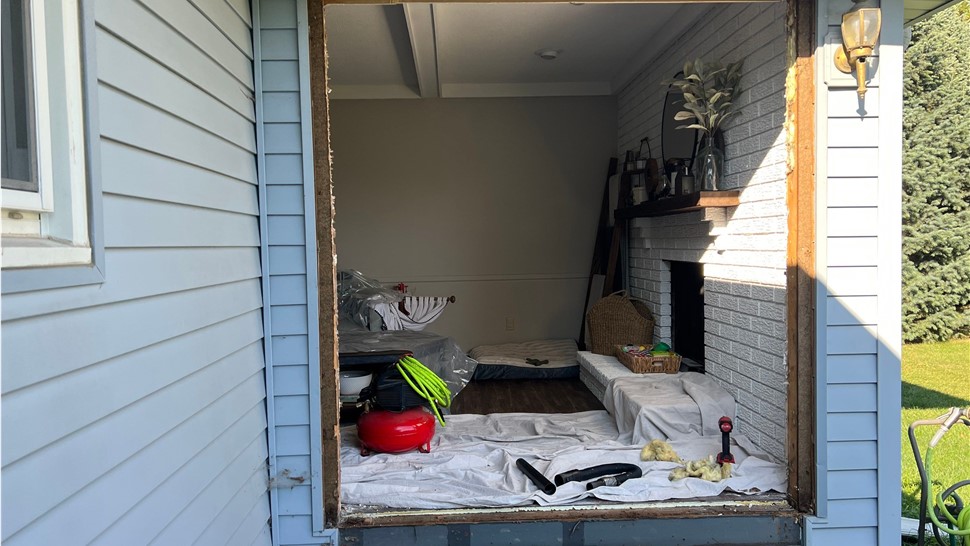 Patio Doors Project in Granger, IA by Midwest Construction