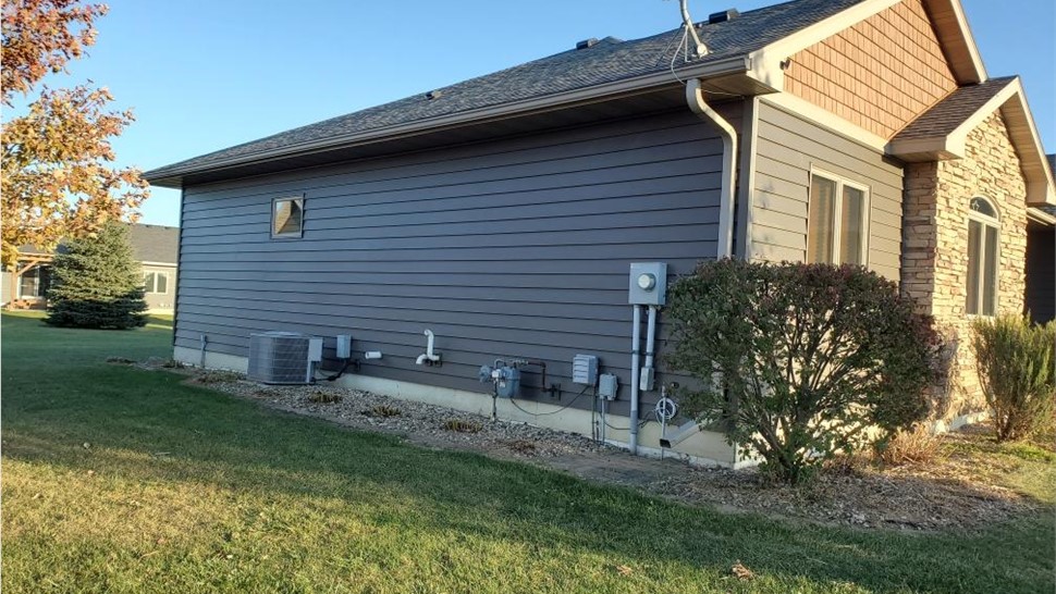 Roofing Project in Mason City, IA by Midwest Construction