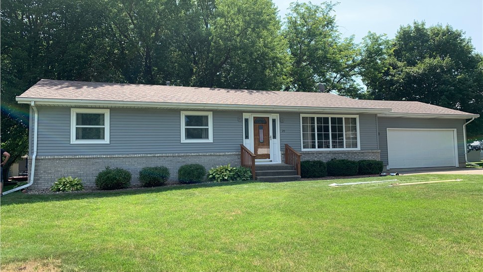 Siding Project in Manly, IA by Midwest Construction