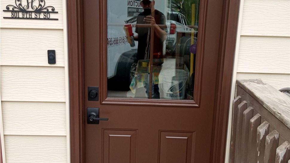 Doors Project in Humboldt, IA by Midwest Construction