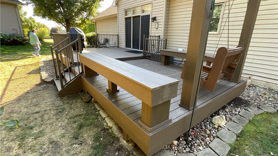 Decks, Sunrooms Project in Johnston, IA by Midwest Construction